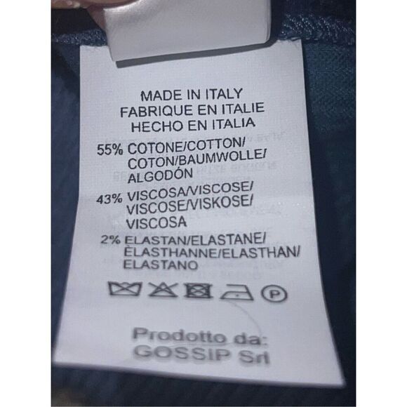 ANTONEL Firenze blazed jacket blue s 42 Button Down Long Sleeve Collar - Picture 5 of 5